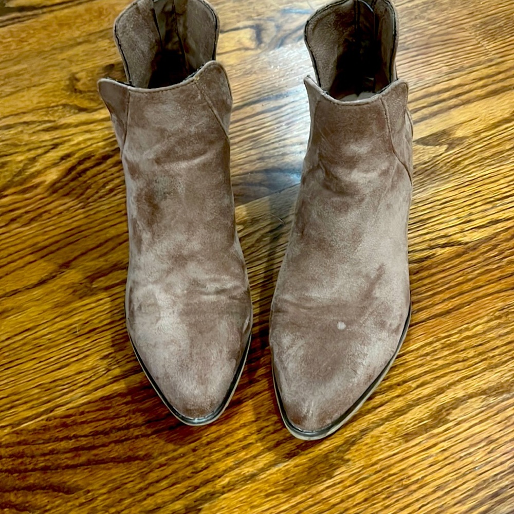 Suede Booties